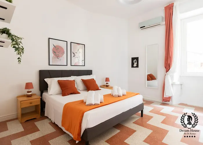 Dream House Re Di - 50mt To Metro Station, Position, 4pax, 2bdr * Roma